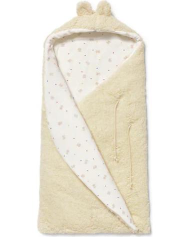 TOUS ARRULLO PARA BEBÉ CON CAPUCHA Y DISEÑO EN BEIGE