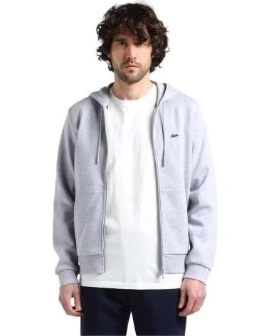 LACOSTE CHAQUETA BASIC ZIPPED JACKET GRIS