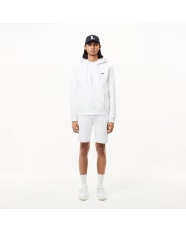 LACOSTE SUDADERA SH9626-00-166 CON CAPUCHA Y CREMALLERA AZUL