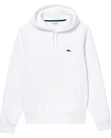 LACOSTE SWEATSHIRT COM CAPUZ SH9623-00-001 BLANCO