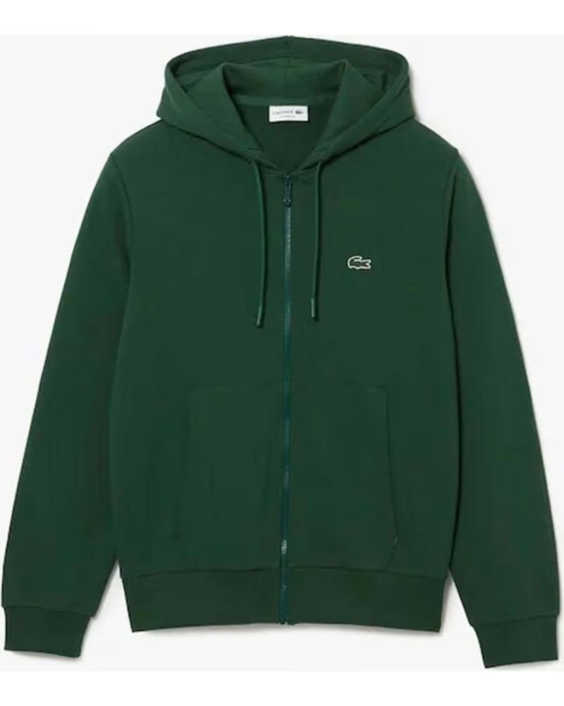 LACOSTE SWEAT À CAPUCHE SH962600132 VERT POUR FEMME VERDE