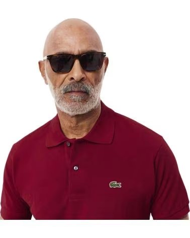 LACOSTE POLO DE MANGA CORTA EN PARA HOMBRE ROJO