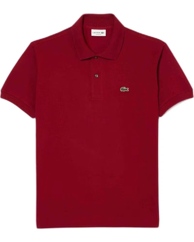 LACOSTE POLO DE MANGA CORTA EN PARA HOMBRE ROJO