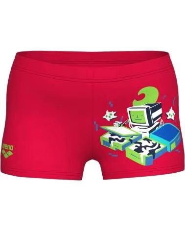 ARENA BADEHOSE 0000007234-400 FÜR KINDER ROT MULTICOLOR