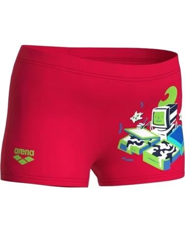 ARENA BADEHOSE 0000007234-400 FÜR KINDER ROT MULTICOLOR