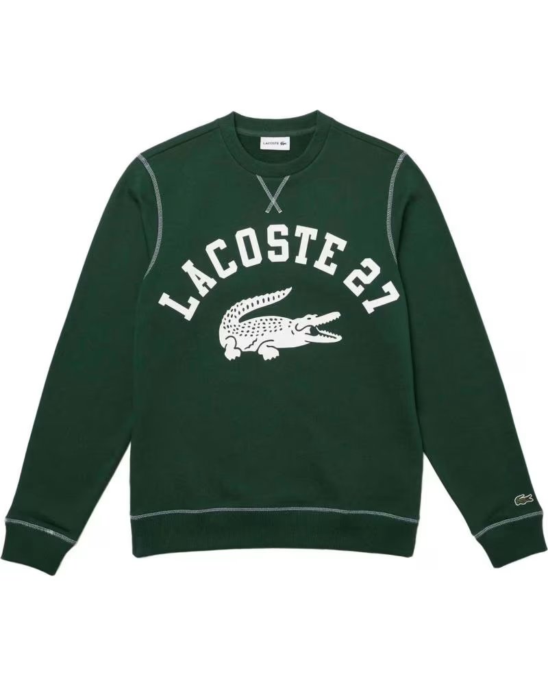 LACOSTE SWEAT À CAPUCHE SH0062-00-132 POUR HOMME VERDE