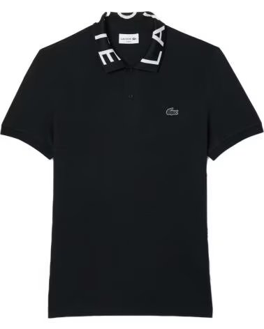 LACOSTE PH7495-00-31 KURZARM-POLOSHIRT FÜR HERREN NEGRO