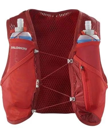 SALOMON ACTIVE SKIN 4 TRINKWESTE ROT MULTICOLOR