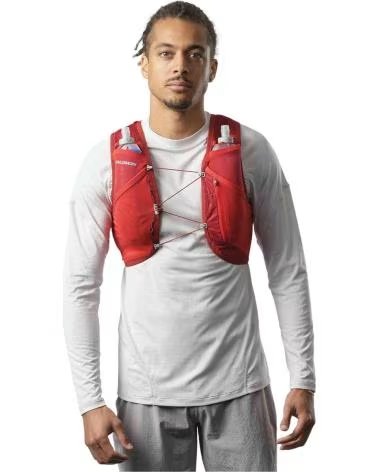 SALOMON ACTIVE SKIN 4 TRINKWESTE ROT MULTICOLOR
