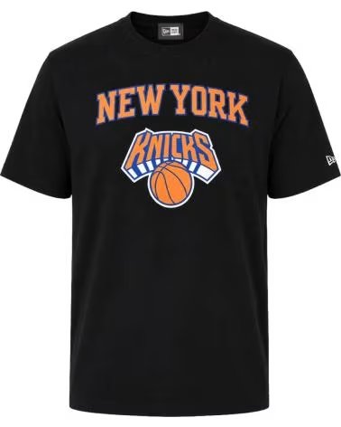 NEW ERA CAMISETA NEW YORK KNICKS TEAM LOGO NEGRA 1