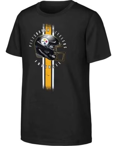 OUTERSTUFF OUTERSTUFF CAMISETA PITTSBURGH STEELERS PLAY HARD NFL JUNIOR 1