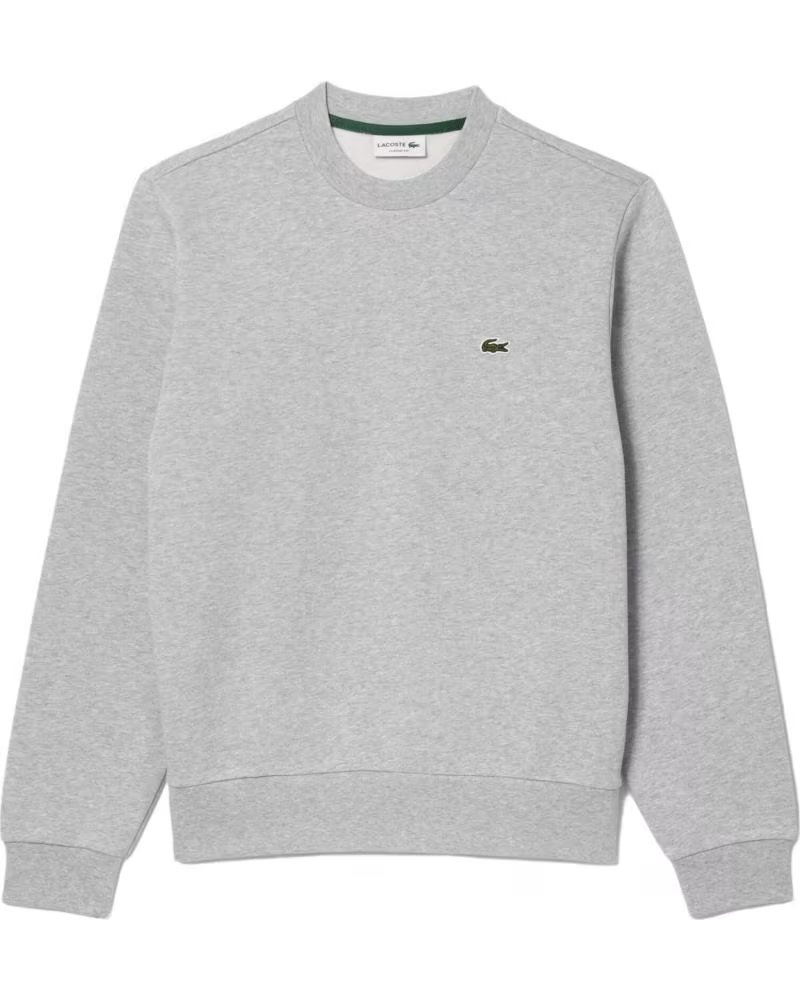 LACOSTE FELPA SH9608-CCA GRIGIO GRIS