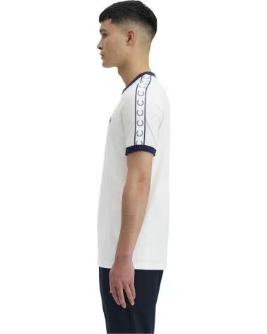 FRED PERRY CAMISETA M3600 CON BANDA DE LAUREL