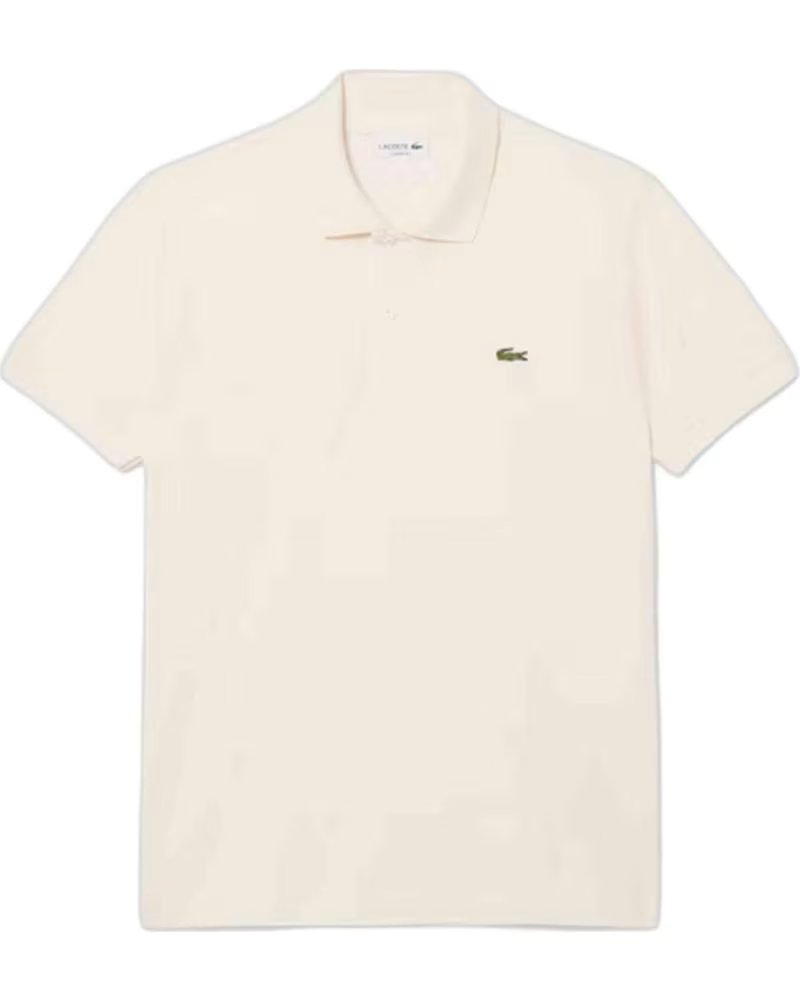 LACOSTE POLO L121200XFJ-S A MANICHE CORTE DA UOMO BLANCO