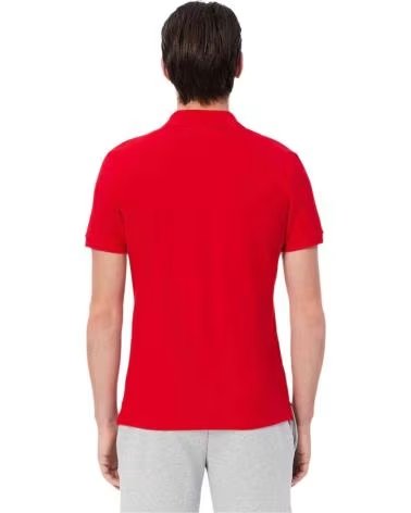 LACOSTE SHORT SLEEVE T-SHIRT PH4012 00 240-XXL IN RED FOR MEN