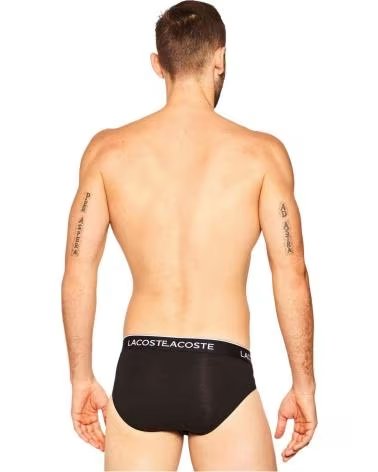 LACOSTE Calzoncillo Slip 8H3472-00 031-L en negro para hombre NEGRO