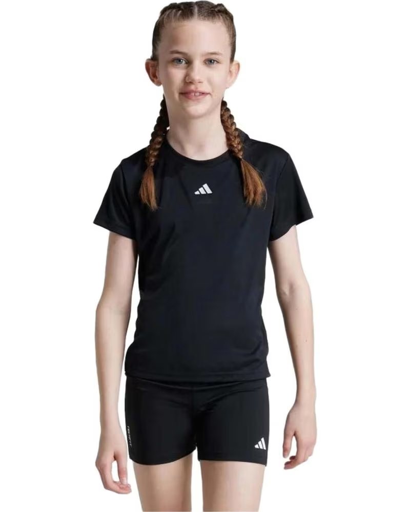 ADIDAS SHORT SLEEVE T-SHIRT IV9592 FOR GIRLS NEGRO