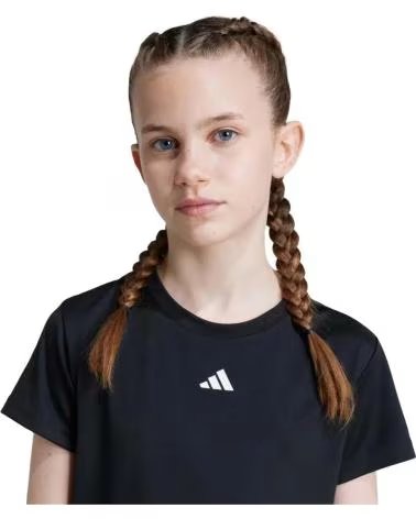 ADIDAS SHORT SLEEVE T-SHIRT IV9592 FOR GIRLS NEGRO