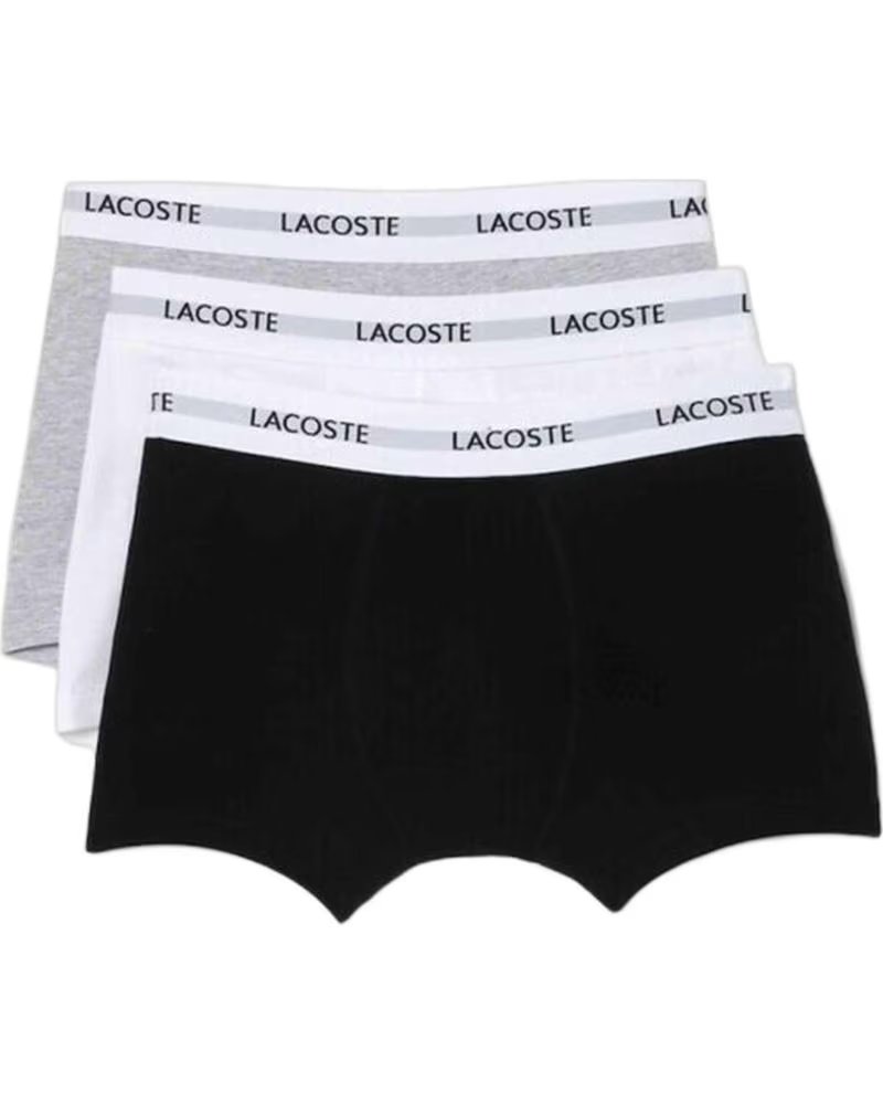 LACOSTE PACK DE CUECAS BOXER 5H5150-NUA BLANCO
