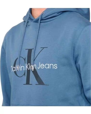 CALVIN KLEIN FELPA CON CAPPUCCIO J30J320805DBX-L