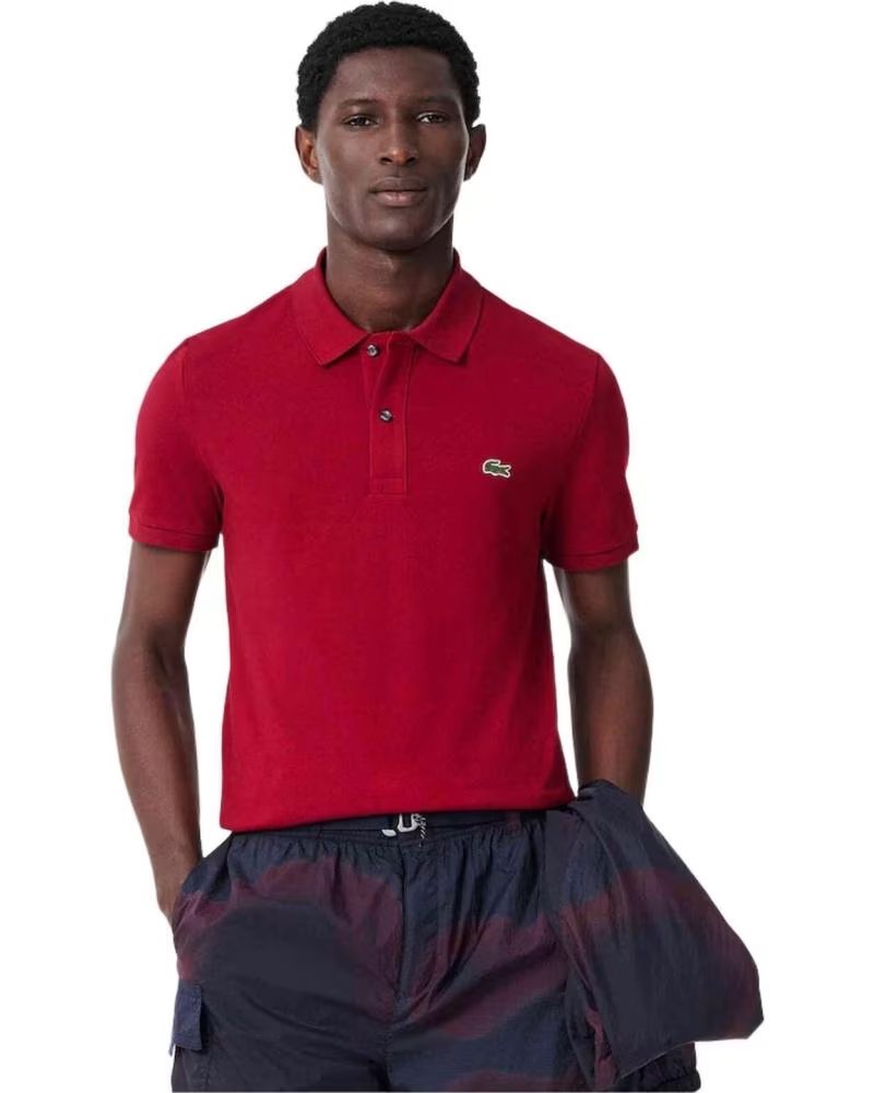 LACOSTE SHORT SLEEVE POLO SHIRT PH401200476 ROJO