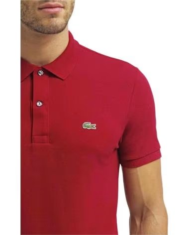 LACOSTE SHORT SLEEVE POLO SHIRT PH401200476 ROJO