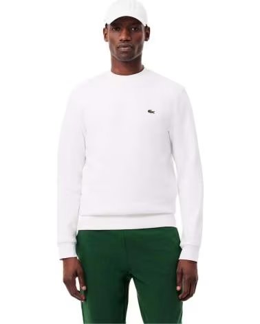 LACOSTE SUDADERA SH9608-L7A EN PARA HOMBRE BLANCO