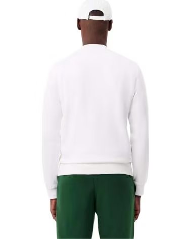 LACOSTE SUDADERA SH9608-L7A EN PARA HOMBRE BLANCO
