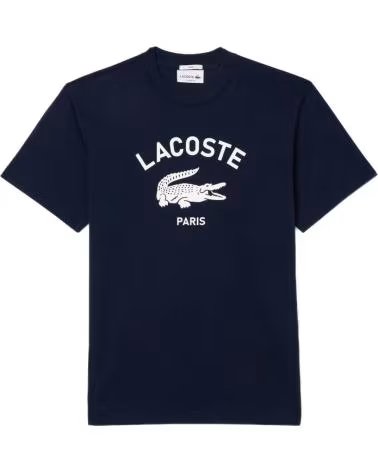 LACOSTE T-SHIRT TH2733-00-166 À MANCHES COURTES AZUL