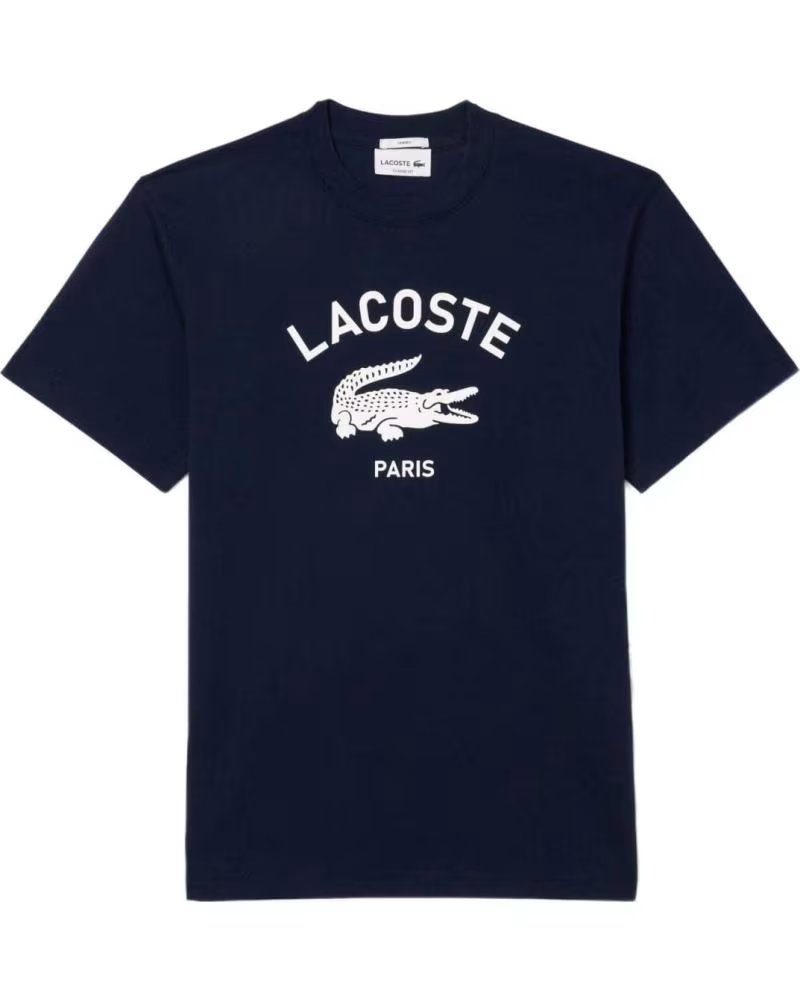 LACOSTE T-SHIRT TH2733-00-166 À MANCHES COURTES AZUL