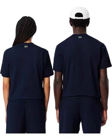 LACOSTE T-SHIRT TH2733-00-166 À MANCHES COURTES AZUL