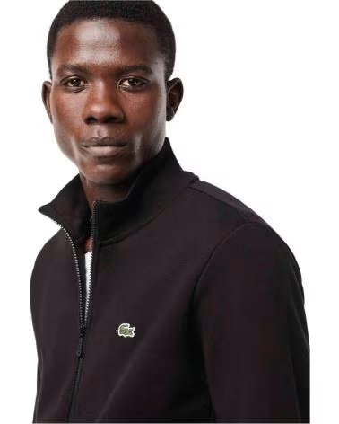LACOSTE SH9622031 SWEATSHIRT MIT REISSVERSCHLUSS NEGRO