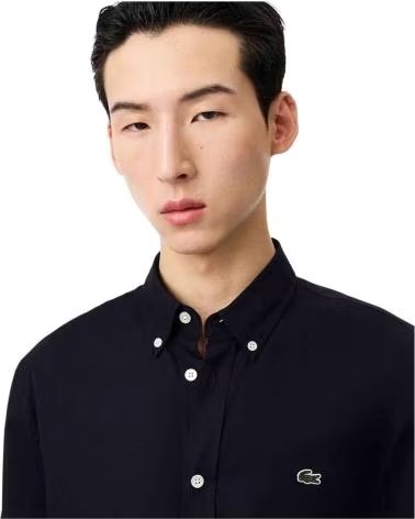 LACOSTE CAMISA CH293300HDE DE MANGA LARGA AZUL