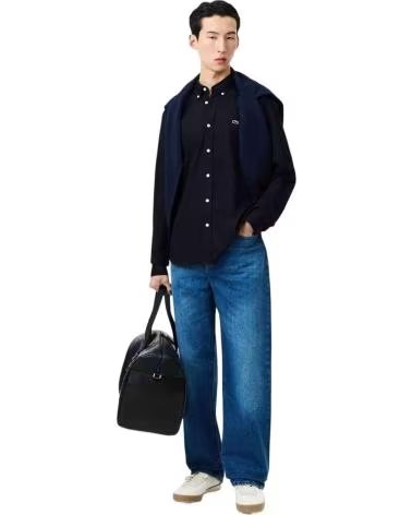 LACOSTE CAMISA CH293300HDE DE MANGA LARGA AZUL