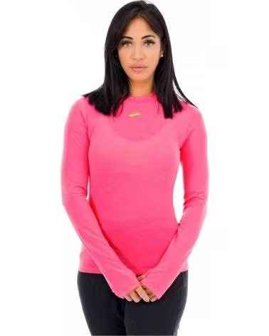 BROOKS 221637673 LONG SLEEVE T-SHIRT IN PINK FOR WOMEN MULTICOLOR