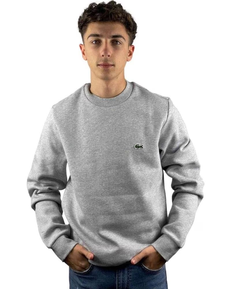 LACOSTE FELPA SH9608 GRIGIA DA UOMO GRIS