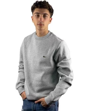 LACOSTE FELPA SH9608 GRIGIA DA UOMO GRIS