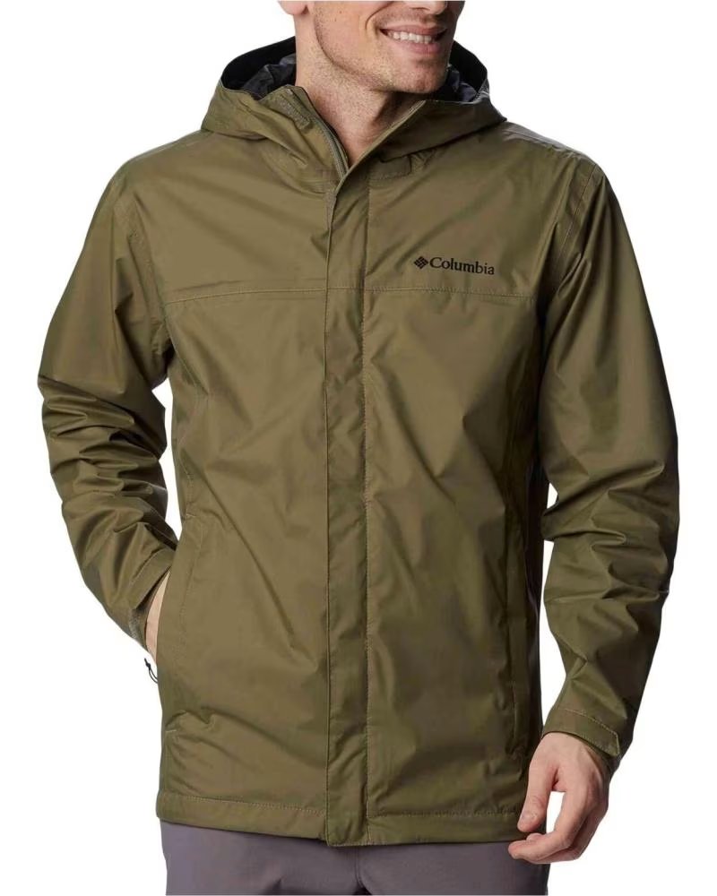 COLUMBIA GIACCA 1533898399 VERDE DA UOMO MULTICOLOR