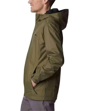 COLUMBIA GIACCA 1533898399 VERDE DA UOMO MULTICOLOR