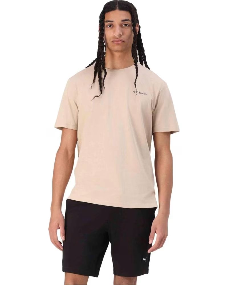 COLUMBIA 2058331271 BEIGE T-SHIRT FOR MEN MULTICOLOR