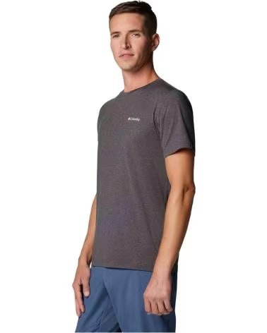 COLUMBIA SHORT SLEEVE T-SHIRT 2071754013 GREY MEN MULTICOLOR