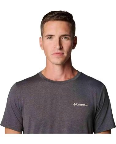 COLUMBIA SHORT SLEEVE T-SHIRT 2071754013 GREY MEN MULTICOLOR