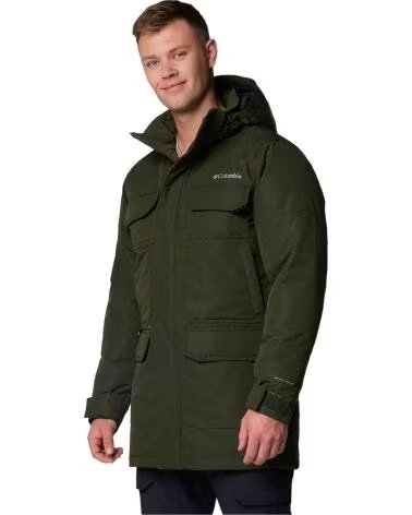 COLUMBIA GIACCA 2087131366 VERDE DA UOMO MULTICOLOR