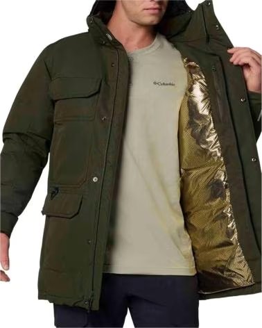 COLUMBIA GIACCA 2087131366 VERDE DA UOMO MULTICOLOR