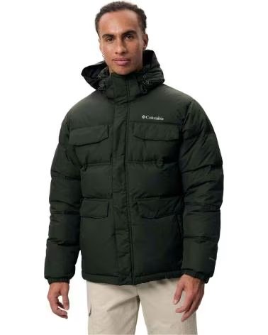 COLUMBIA GIACCA 2088081366 VERDE DA UOMO MULTICOLOR