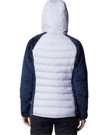 COLUMBIA JAQUETA COM CAPUZ PARA MULHER, DESIGN BICOLOR MULTICOLOR