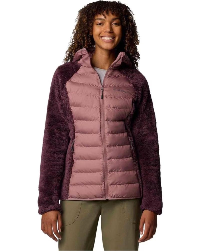 COLUMBIA GIACCA DA DONNA 2089521607 IN VIOLA MULTICOLOR