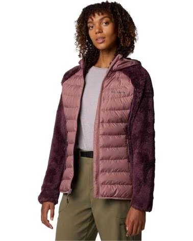 COLUMBIA GIACCA DA DONNA 2089521607 IN VIOLA MULTICOLOR