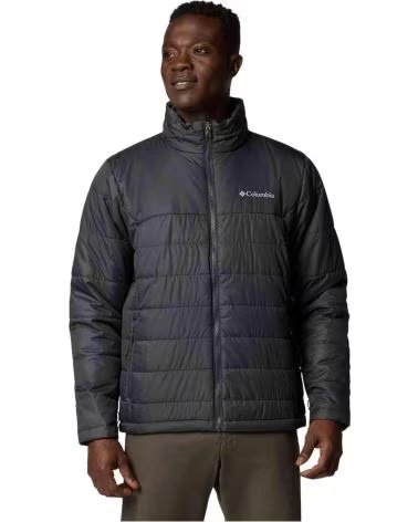 COLUMBIA GIACCA UOMO VERDE MULTICOLOR