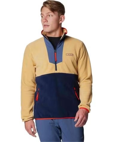 COLUMBIA GIACCA IN PILE CON CHIUSURA 2095901292 DA UOMO MULTICOLOR